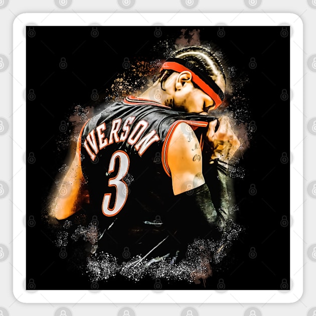 Allen Iverson Magnet by mobilunik